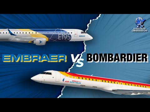 The Battle for Supremacy: Embraer vs Bombardier