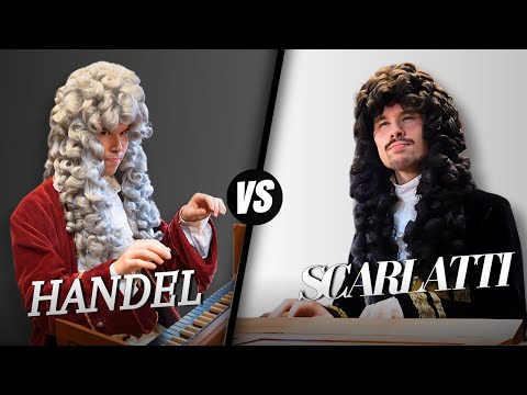 HANDEL vs SCARLATTI - Organ Harpsichord Battle - La Folia