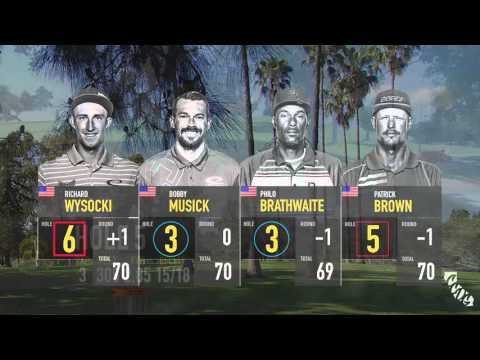 Disc Golf World Tour - Rnd 2 Pt. 1 - Wysocki, Musick, Brathwaite, Brown