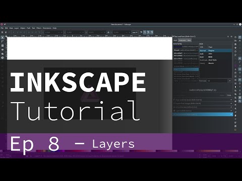 Inkscape tutorial Ep - 8 Layers