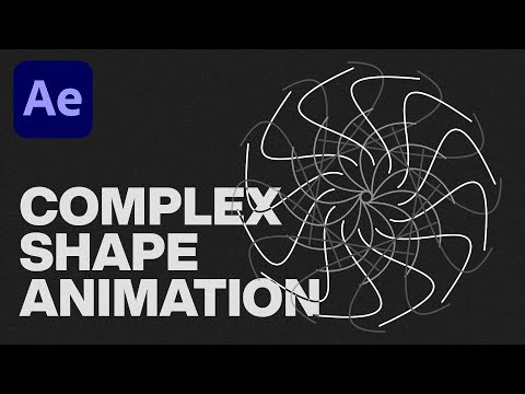 Complex Shape Animation |  After Effects Tutorial