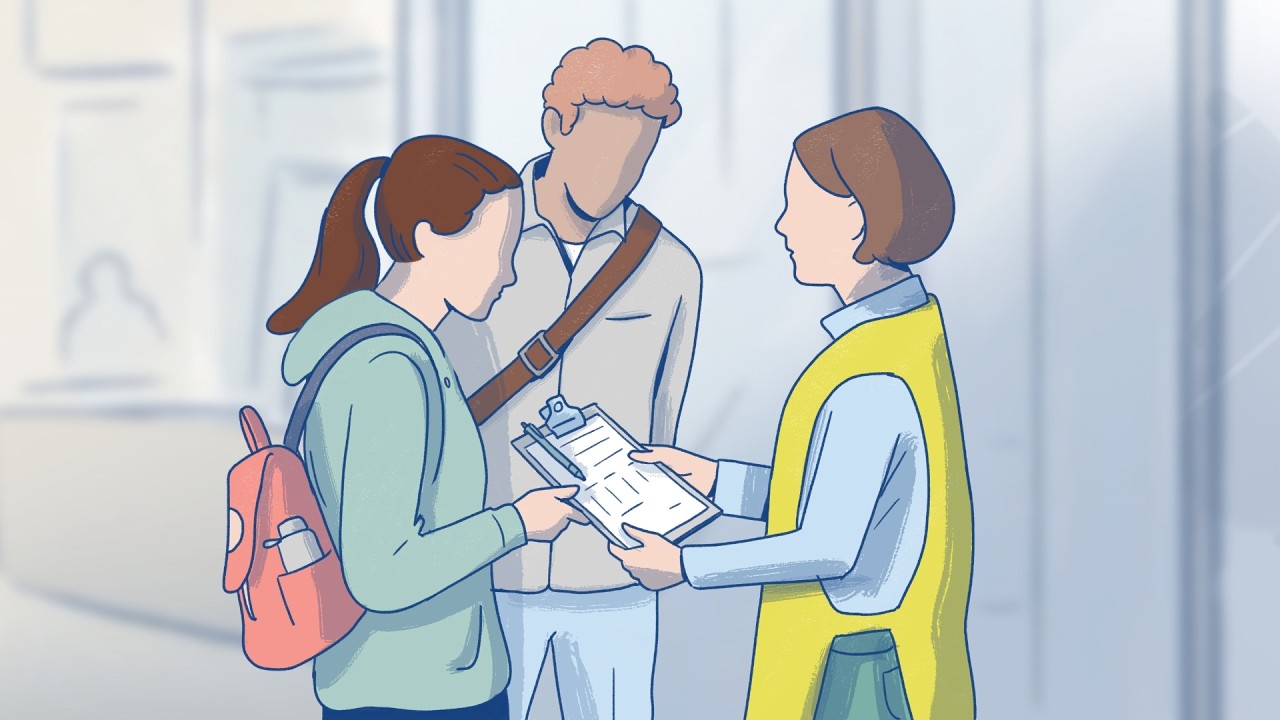 Eine Initiative oder ein Referendum unterschreiben