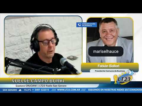 Entrevista al Presidente Comunal de Bustinza Fabián Ballori | Vuelve Campo Burki