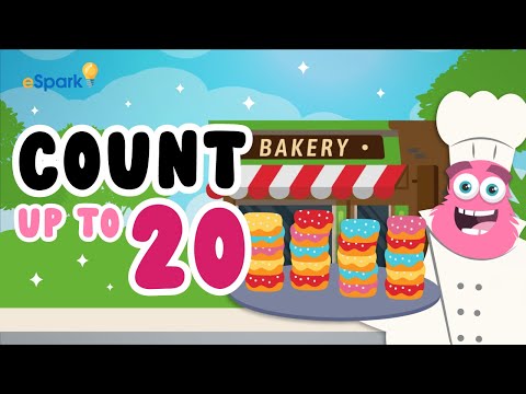 Counting 1-20 Song | Learn How to Count Objects | Kindergarten Math | eSpark Music
