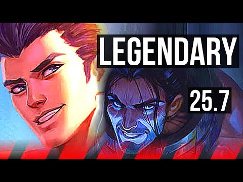 JAYCE vs SYLAS (TOP) | 6 solo kills, Legendary | EUW Master | 25.7