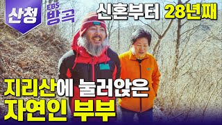 [경남 산청] 신혼 4개월,지리산에 들어와 28년째 자연의 품에서 사는 부부 | #한국기행 #방방곡곡