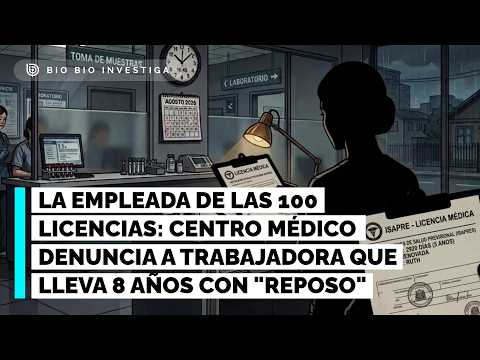 La empleada de las 100 licencias: centro médico denuncia a trabajadora que lleva 8 años con "reposo"