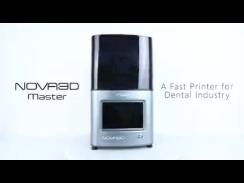 Nova3d Master Dental Level Resin 3D Printer Equipped with Ball Screw, Fast Motor