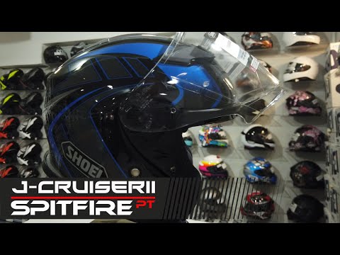 Shoei J-Cruise II Open Face Helmet Detailed