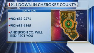 Cherokee County 911 system temporarily down