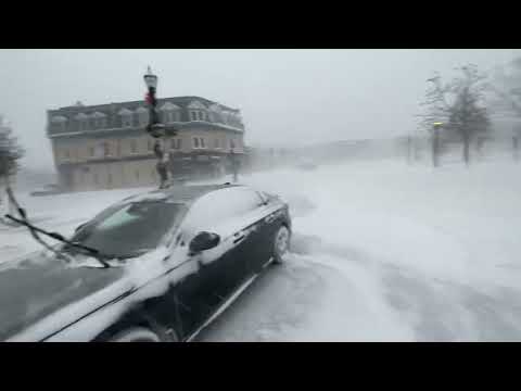 December 2022 Snow Blizzard Storm Goderich, ON