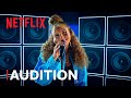 Aaliyah Rose Larsen Sings Tummy Hurts Building The Band Auditions Netflix