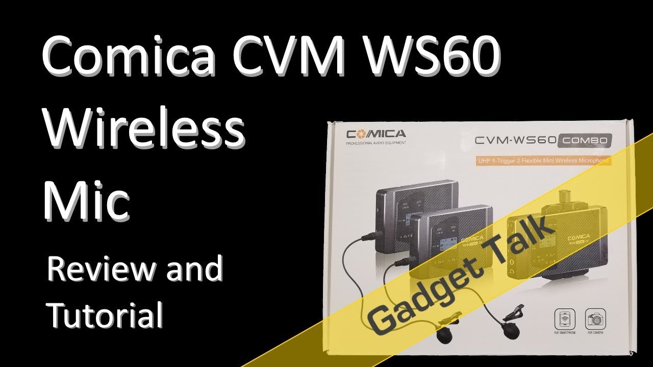 Петличная радиосистема Comica CVM-WS60 UHF 2 трансмиттера 1 ресивер