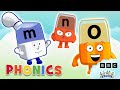 Phonics Learn To Read Letters M N O Alphablocks