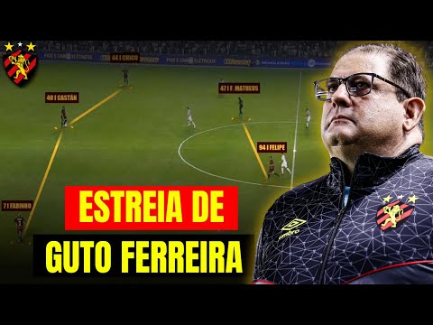OS PILARES TÁTICOS DO SPORT NA ESTREIA DE GUTO FERREIRA
