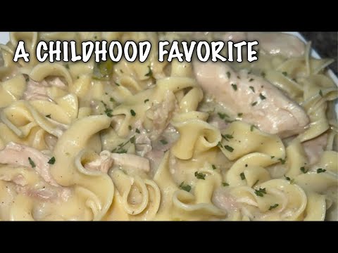 Old School Chicken and Noodles