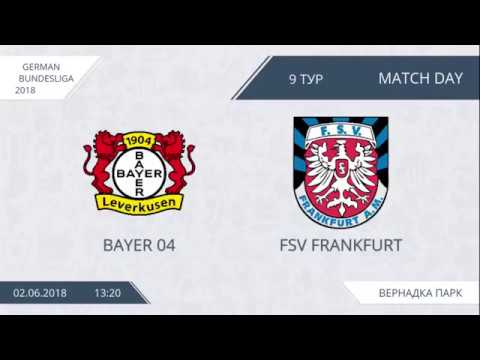 AFL18. Germany. Bundesliga. Day 9. Bayer 04 - FSV Frankfurt
