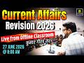 Current Affairs 2026 Revision Live From Offline Classroom Kumar Gaurav Sir Utkarsh Classes