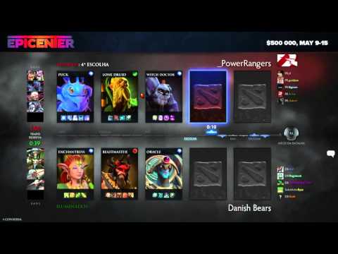 EPICENTER - Classificatórias EU - Power Rangers x  Danish Bears jogo 1 com @AEDRONSTV