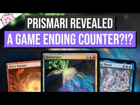 Is This a Game Ending Counterspell? | All Prismari Precon C21 Spoilers | Strixhaven | Commander EDH