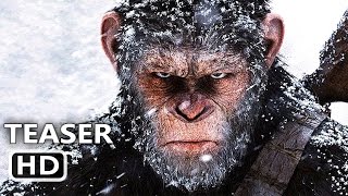 WАR FOR THE PLАNET OF THE АPES Official Trailer # 2 TEASER  (2017) Action Blockbuster Movie HD