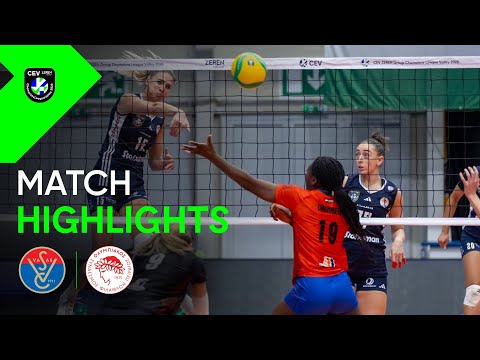 Vasas Óbuda BUDAPEST vs. Olympiacos PIRAEUS - Match Highlights