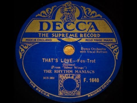 That's Love - The Rhythm Maniacs (1930)