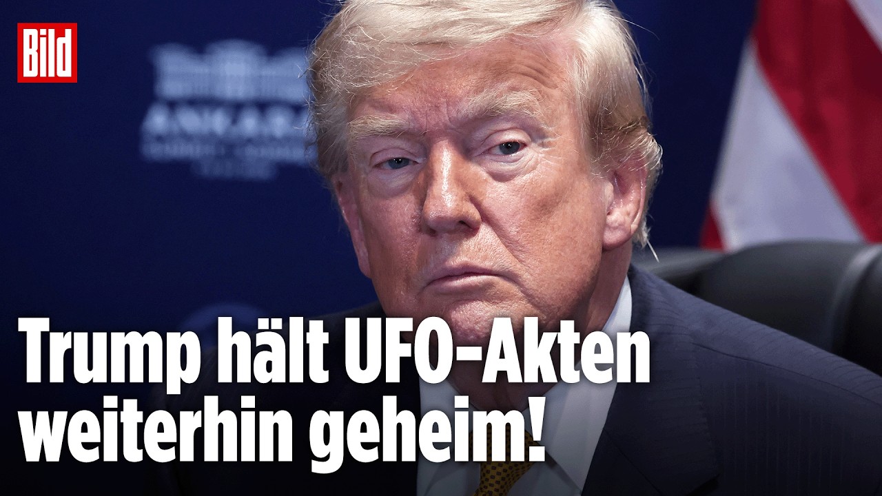 UFO-AKTEN: Neue Dokumente, keine neuen Erkenntnisse – Will Trump etwas verbergen? | Vertraulich