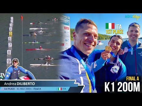 K1 200m FINAL A | World Championships Copenhagen Denmark 2021 | WAYkVlogs