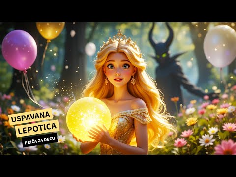 Uspavana lepotica - Trnova Ruzica - crtani film na srpskom - bajke i price za decu