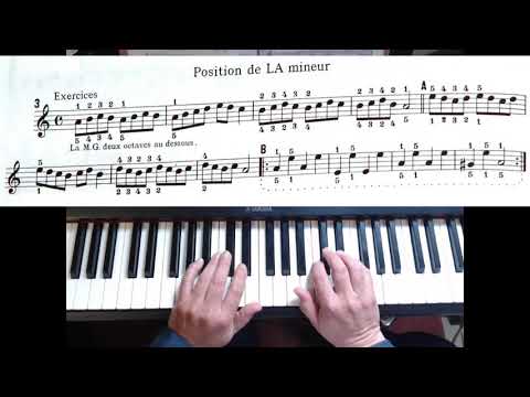 Méthode Rose, page 42: Position de La mineur