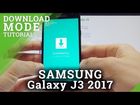 How to Boot into Download Mode in SAMSUNG Galaxy J3 2017 - Odin Mode Tutorial
