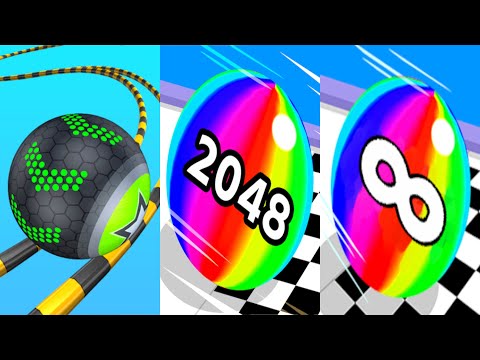 Going Balls Vs Ball Run 2048, Infinity - Satisfying Mobile Games All Levels Gameplay
