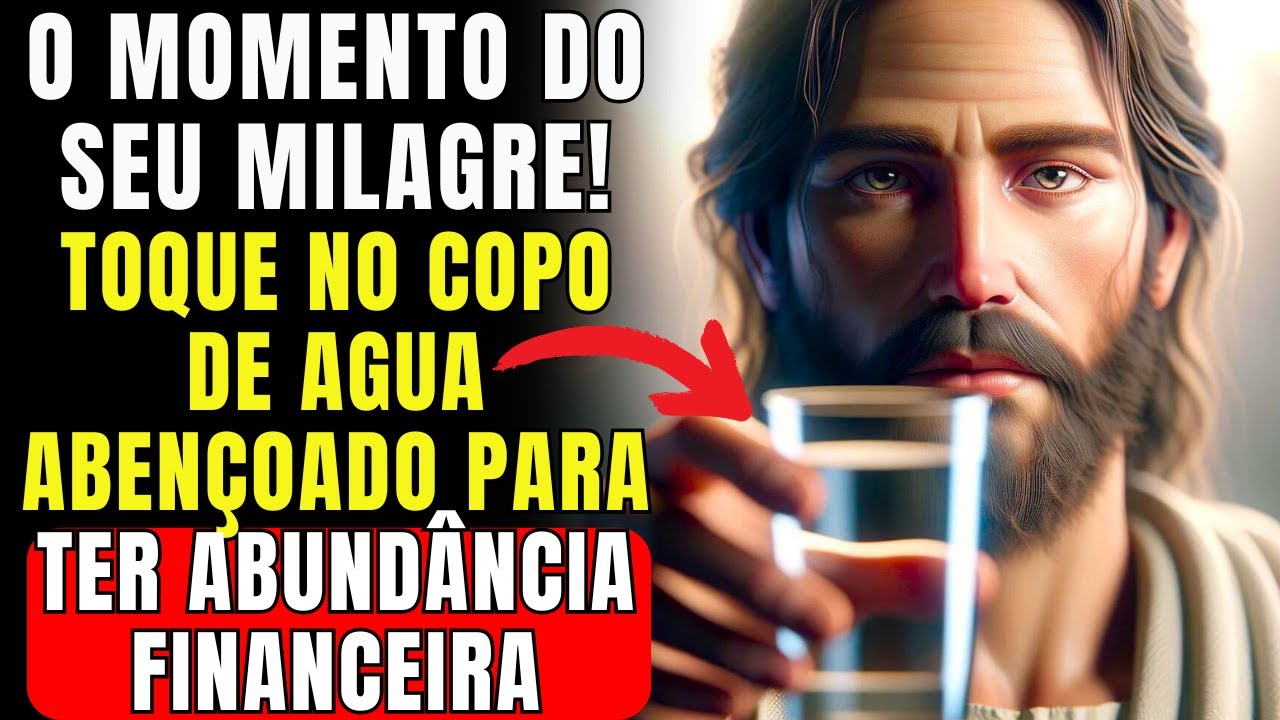 SEU MILAGRE ACONTECEU! DEUS TE ABENÇOARÁ COM PROSPERIDADE HOJE! ACEITE ESSA GRAÇA!