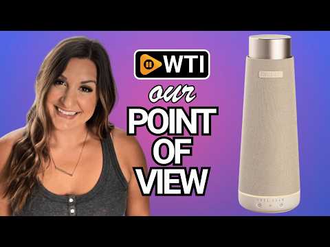 Waterless Essential Oil Diffuser with Integrated Speaker & Ambient Lighting - WTI product video review
