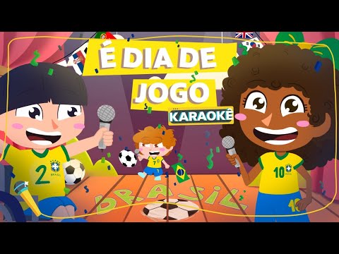 Educadinho - KARAOKÊ DO EDUCADINHO - É DIA DE JOGO - MÚSICA INFANTIL