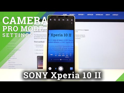 How to Use Camera Pro Mode in SONY Xperia 10 II – Use Advanced Camera Settings