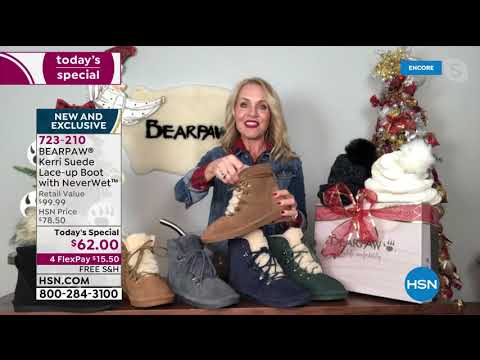 HSN | BEARPAW Footwear 12.01.2020 - 05 AM