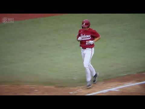 Alabama baseball's Drew Williamson hits home run vs. Alabama State