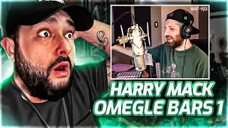 THE GOAT AND WERE HERE FOR IT || HARRY MACK || OMEGLE BARS 1 || REACTION