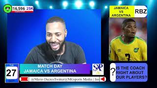 Argentina vs Jamaica Live Stream International Friendly Watch Along | Jamaica Reggae Boyz