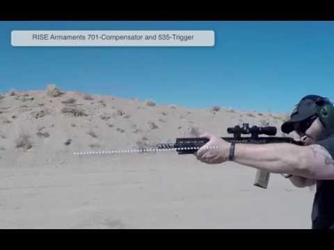 RISE Armaments 701 Compensator and 535 Trigger