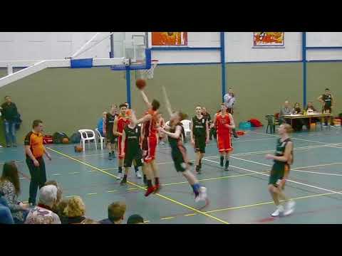 Basketball MU16-1 Noordkop Den Helder - Uball Utrecht 17-03-18