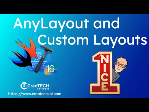 AnyLayout and Custom Layouts in iOS 16 thumbnail