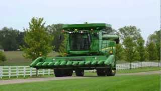 Cross Implement Presents Harvest Time by Luke Bryan.... John Deere Combines Harvest 2012
