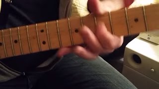 How to Play Crosscut Saw By Albert King. Pt1 - Intro Solo