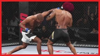 UFC 2 Ultimate Team Gameplay - PUT THAT YOUNG MAN TO SLEEP!!