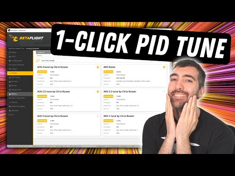 AOS-Voreinstellungen für Betaflight 4.5: Einfache PID-Reglerabstimmung!