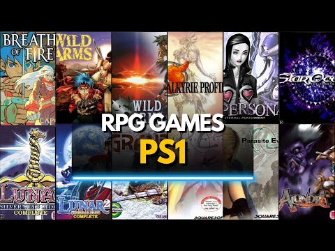 TOP 50 Best RPG games on PS1 of ALL Time