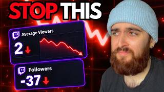 7 Twitch Mistakes Killing Growth — Full Breakdown & Transcript